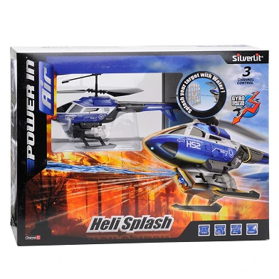 Silverlit Bestuurbare Helikopter Splash - Blauw