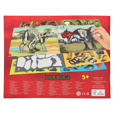 Dino World Sticker Fun Stickerboek