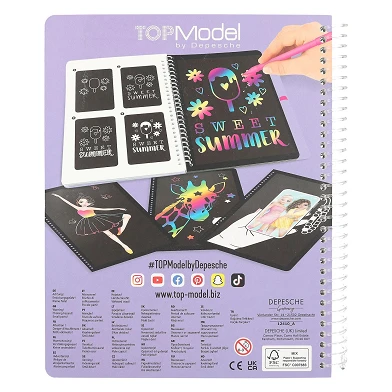 TOPModel Magic Scratch Book