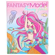 TOPModel Fantasy Model Fancy Folien- und Malbuch