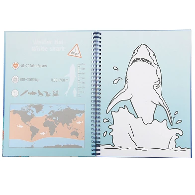 Dino World Kleurboek Set Onderwaterwereld