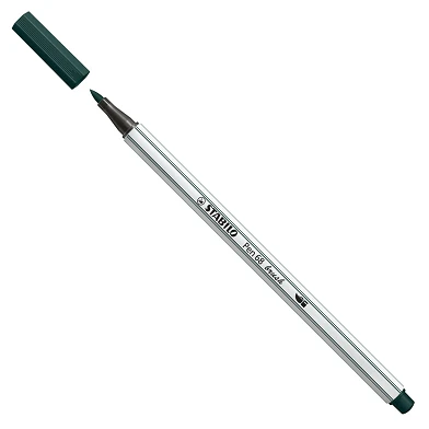 STABILO Pen 68 Brush - Filzstift - Erdgrün (63)