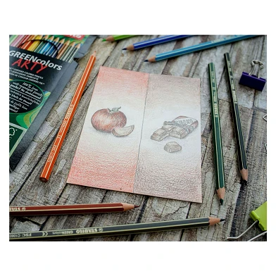 STABILO GREENcolors - Buntstifte - ARTY - Set 24 Stück