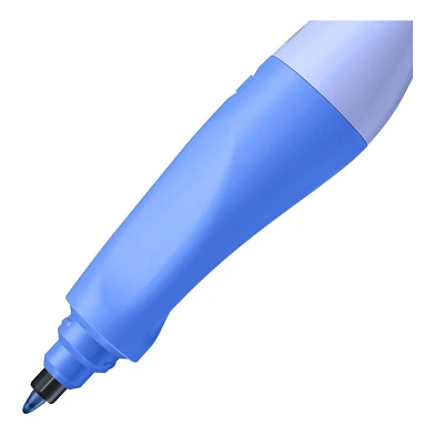 STABILO EASYoriginal – Ergonomischer Tintenroller – Rechtshänder – Pastell-Luftblau