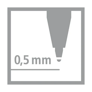 STABILO EASYoriginal – Ergonomischer Tintenroller – Rechtshänder – Pastellpuderrosa