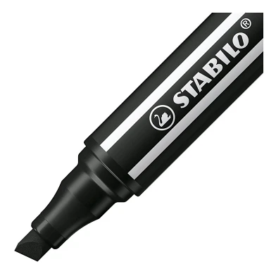 STABILO Pen 68 MAX - Viltstift Met Dikke Beitelpunt - Zwart