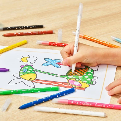 BIC Kids Coloring & Erasing, 10 + 2 gratis