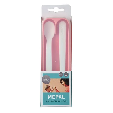 Mepal Mio Set Babylepels - Deep Pink, 2st.