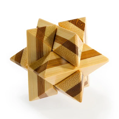 3D-Bambus-Gehirnpuzzle Superstar **