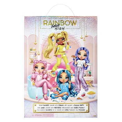Rainbow High Junior High Pyjama-Partypuppe – Bella