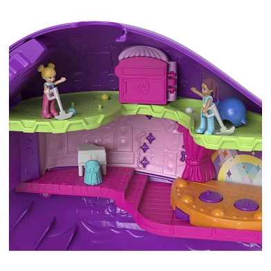 Polly Pocket Adventure in the Sparkle Cave Narwal-Abenteuerboot-Spielset