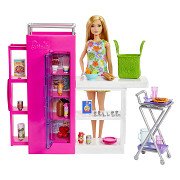 Barbie -Puppe mit Traumküchen-Spielset