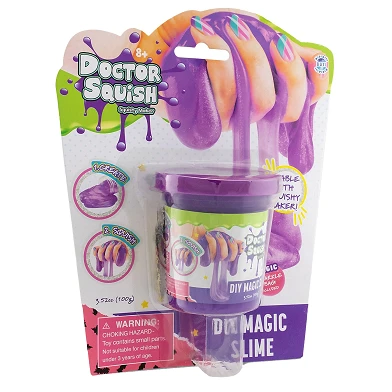 Doctor Squish Slime – Lila, 100 Gramm