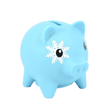 Pockey Money Piggies Spielfigur mit Spardose – Winterpaket