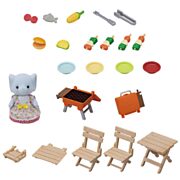 Sylvanian Families 5640 BBQ-Picknick-Set – Elefantenmädchen