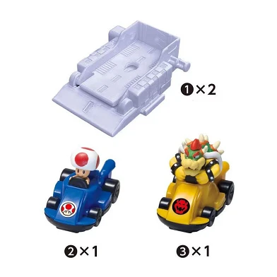 Mario Kart Bowser & Toad Uitbreidingsset, 4dlg.