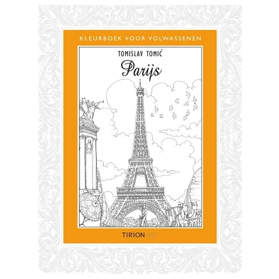 Kleurboek voor volwassenen  Parijs