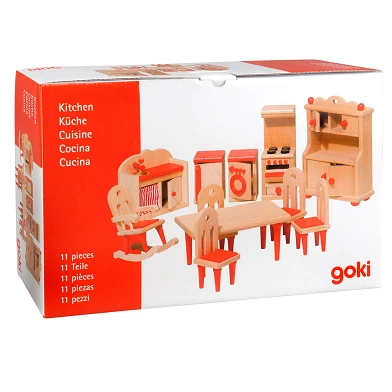 Goki Puppenhausmöbel Küche