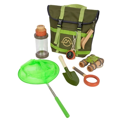 Small Foot - Explorer's Backpack Discover mit Discovery Set