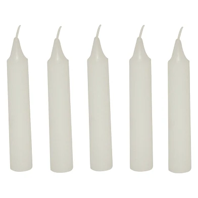 Small Foot - Kerzen Weiß Klein, 36 Stk.
