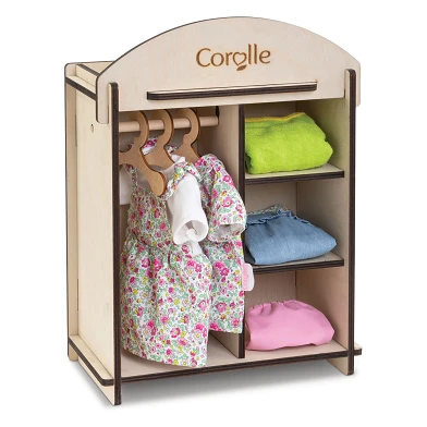Corolle – Kleiderschrank aus Holz
