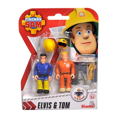 Brandweerman Sam Figuren - Elvis & Tom