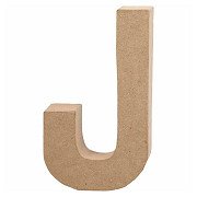 Letter Papier-maché - J, 20,5cm