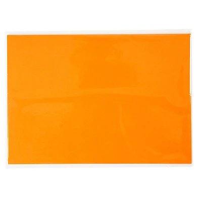 Farbiger Karton Mandarinorange A4, 20 Blatt