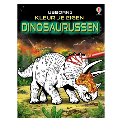 Kleur je eigen Dinosaurussen