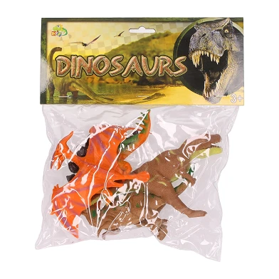 Dinosaurus Speelfiguren, 4dlg.