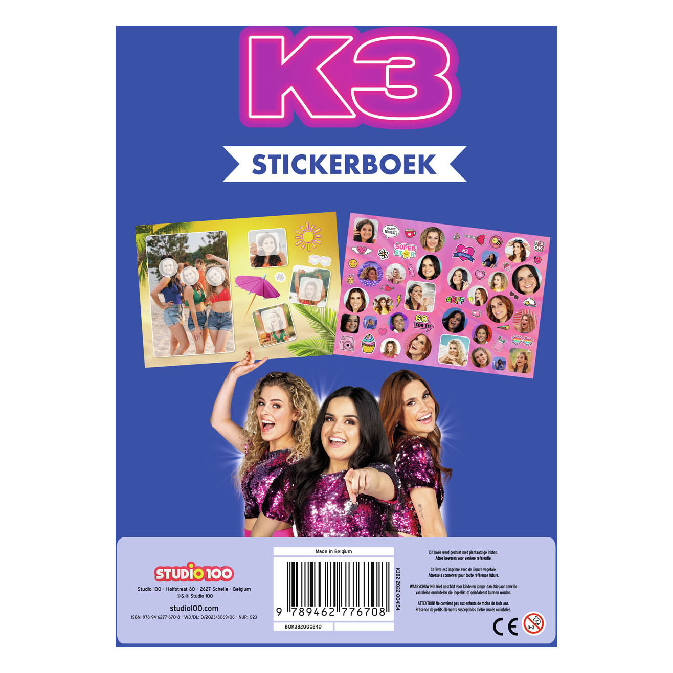 K3 : Stickerboek - Vleugels
