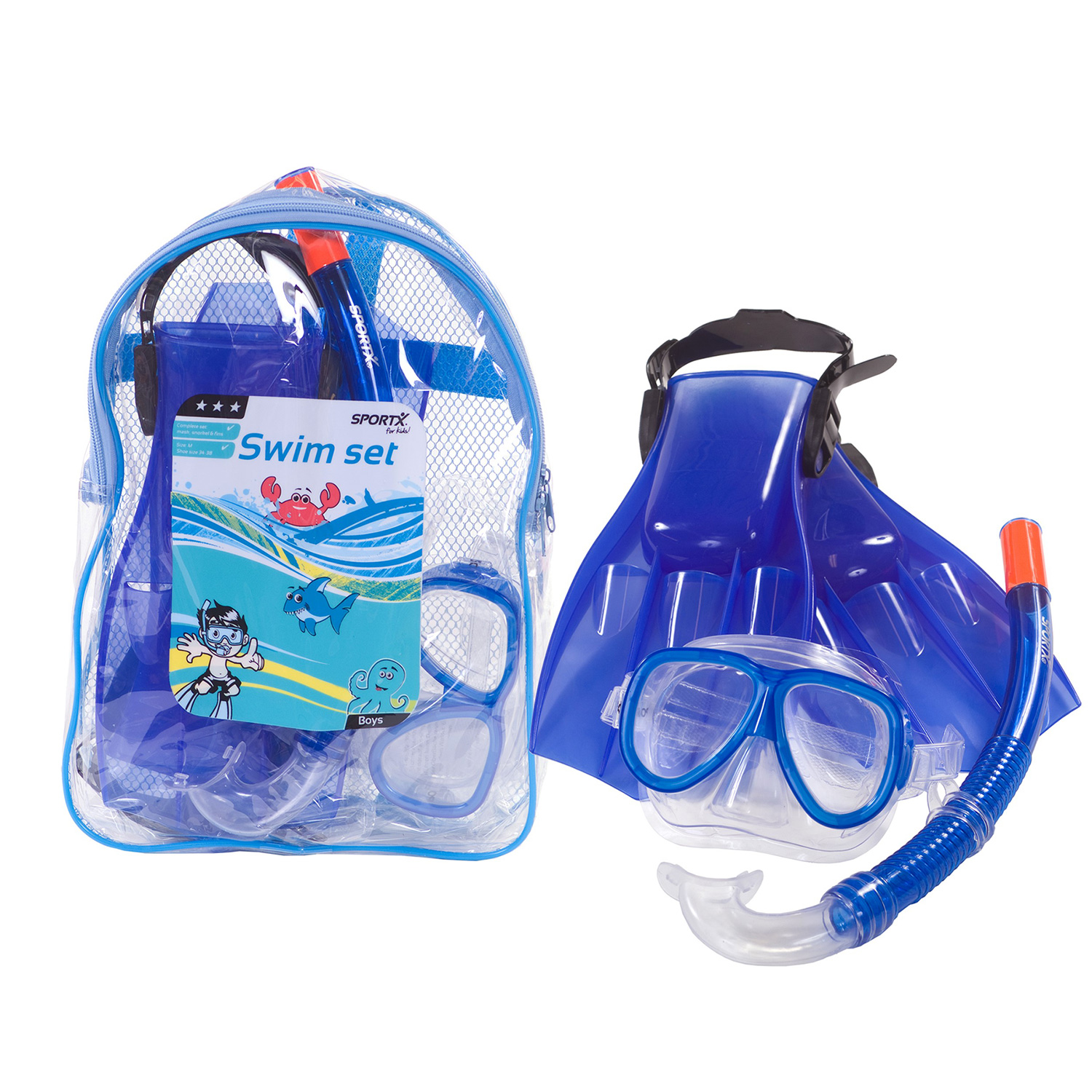 SportX Kids Zwemset Blauw