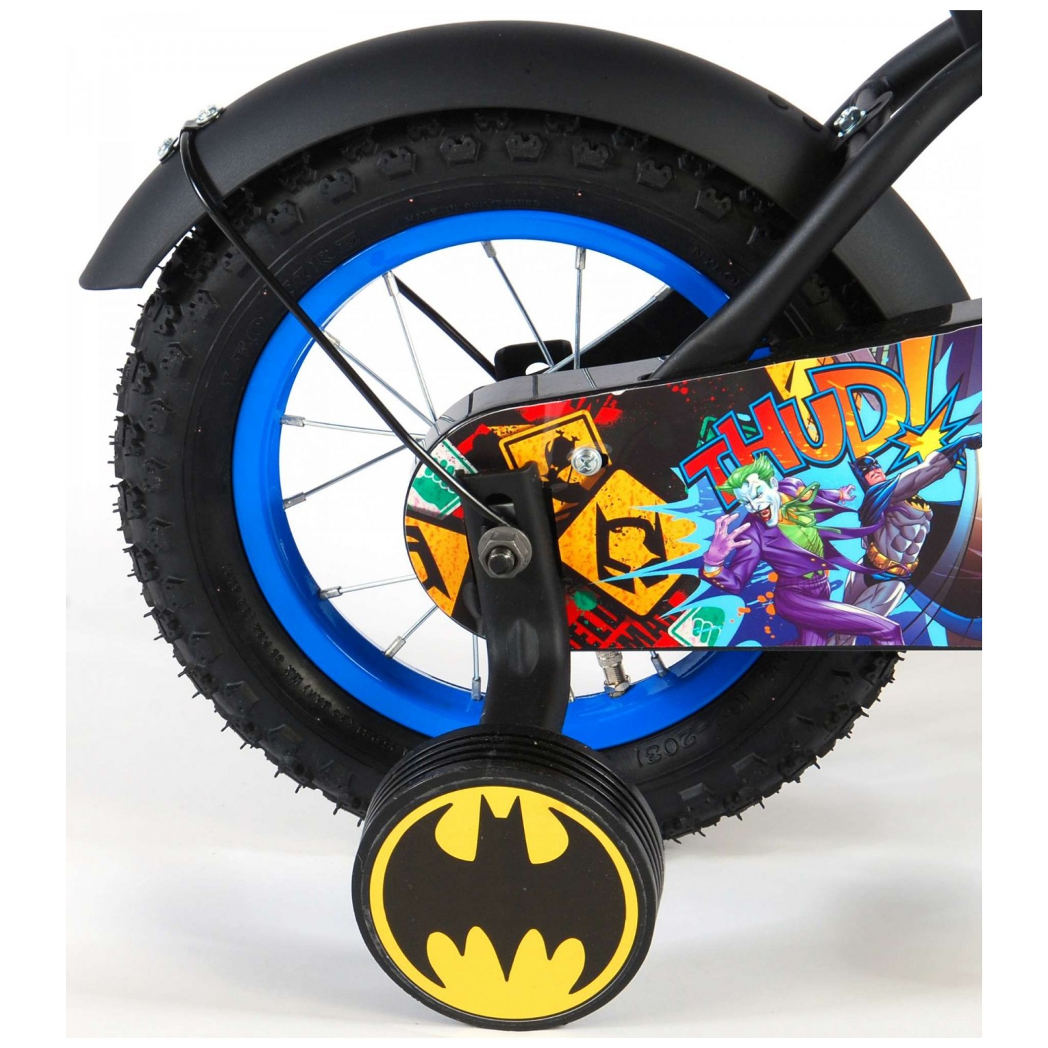 Batman Fiets - 12 inch - Zwart