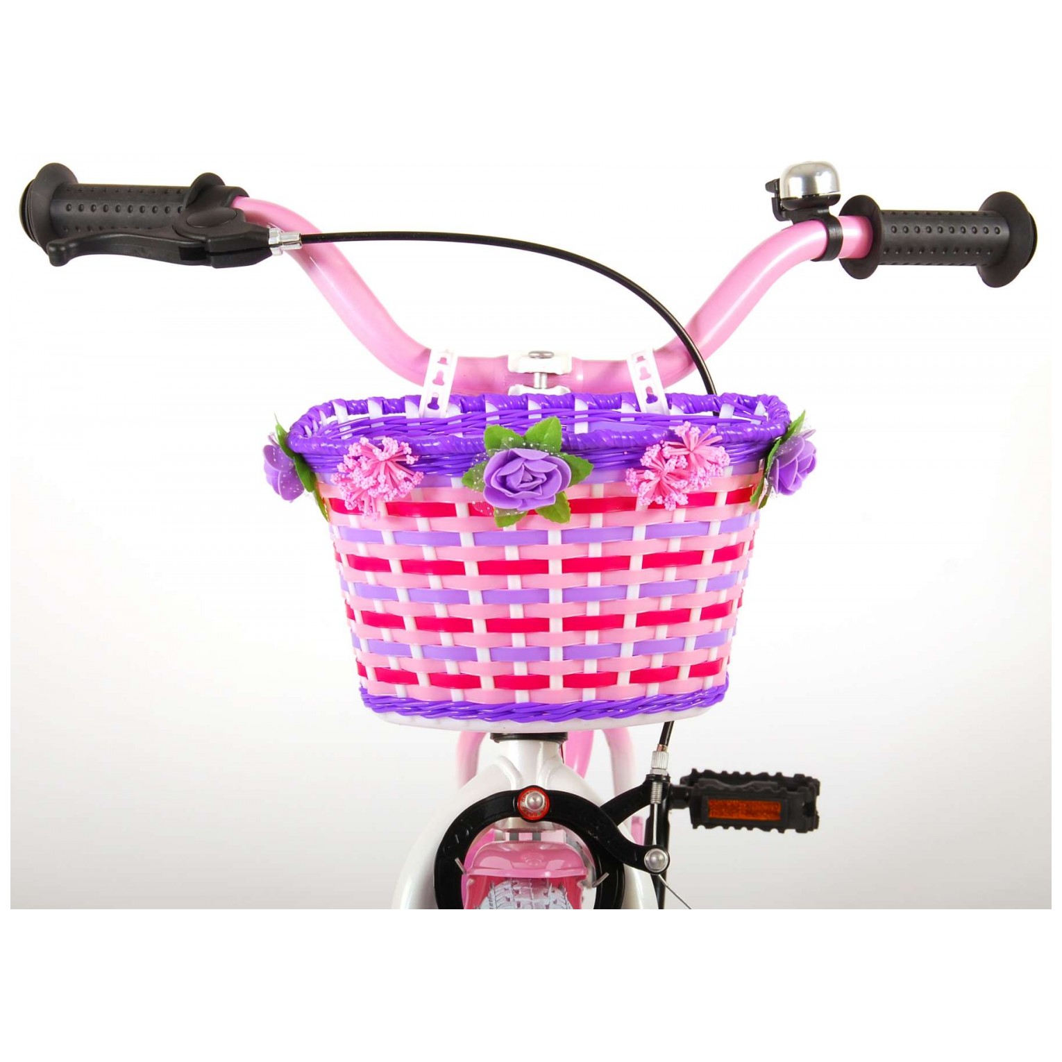 Volare Rose Fiets - 16 inch - Roze Wit