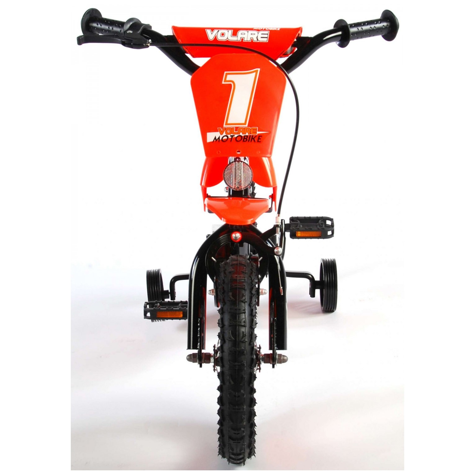 Volare Motorbike Fiets - 12 inch - Oranje