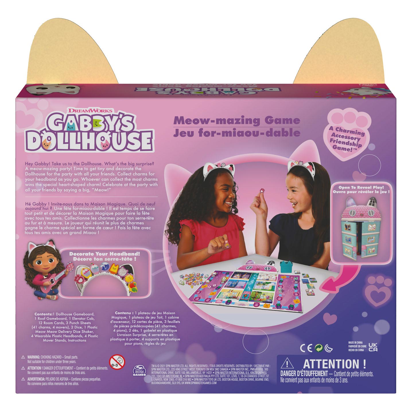 Gabby's Dollhouse – Meow-Mazing-Brettspiel