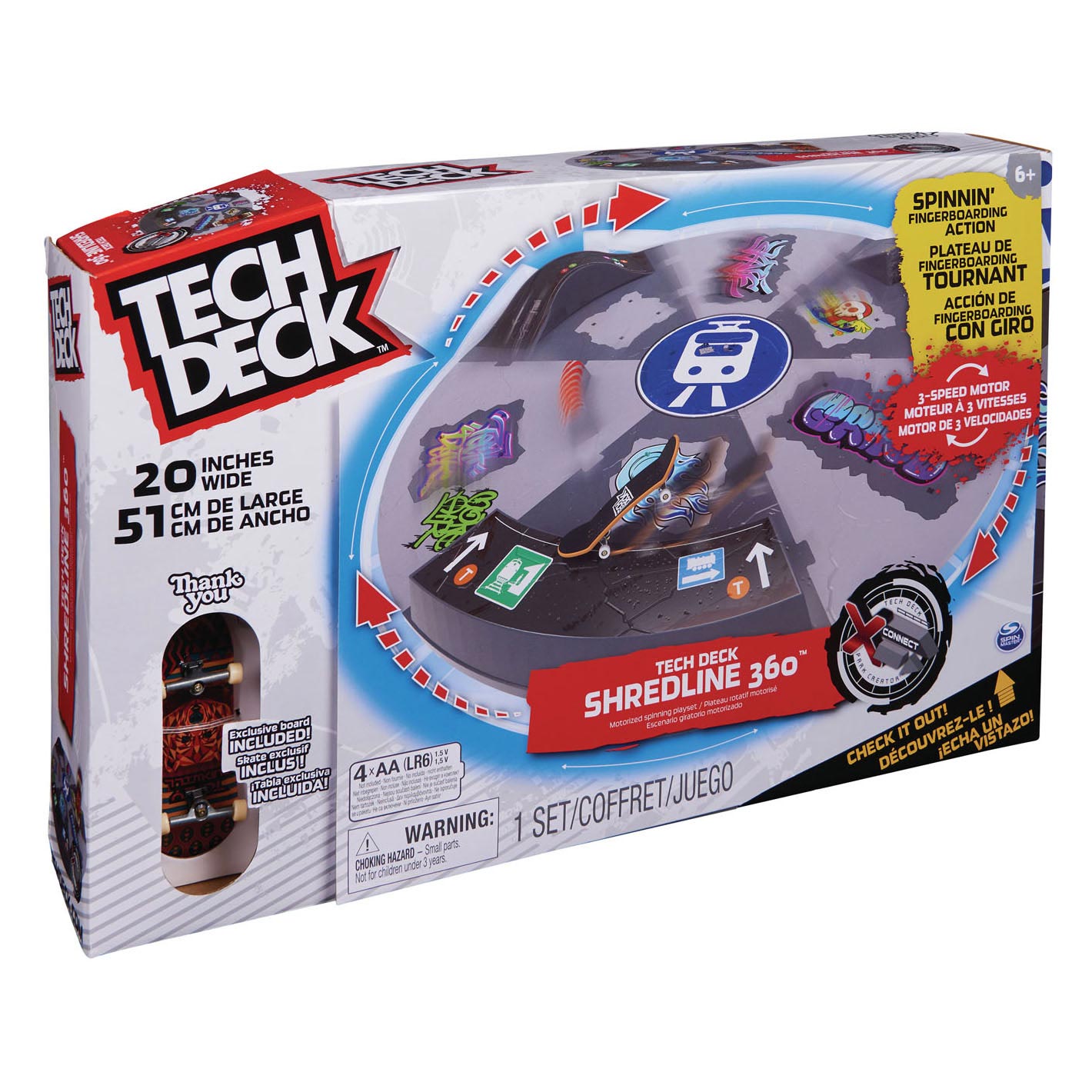 Tech Deck Shredline 360 mit Plattenspieler