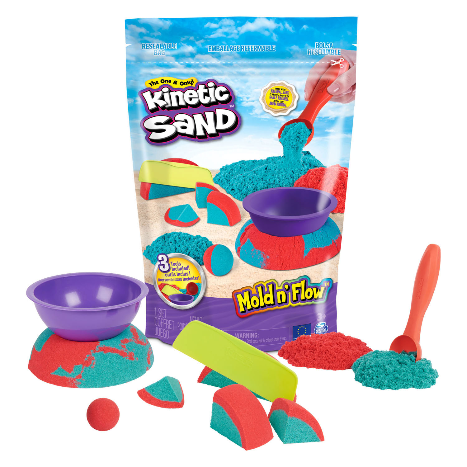 Kinetic Sand – Mold 'n Flow