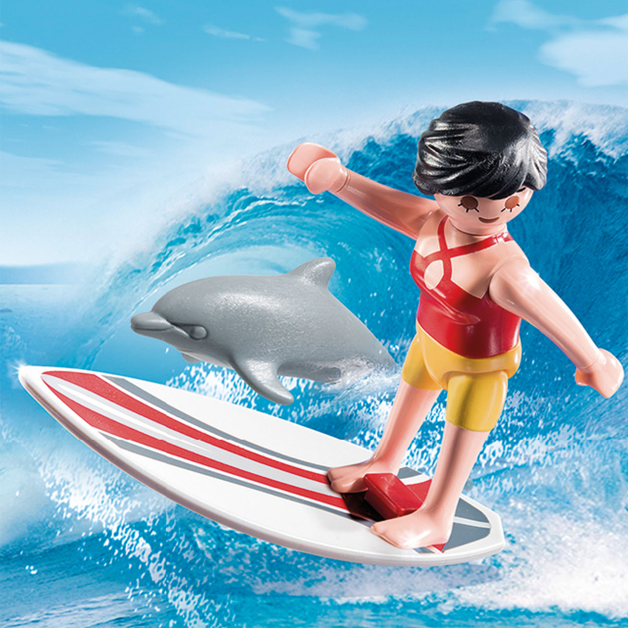 Playmobil 5372 Surfer Dolfijn