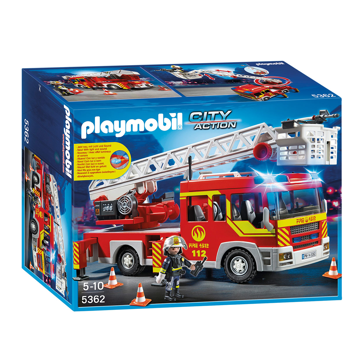 Playmobil 5362 Brandweerladderwagen