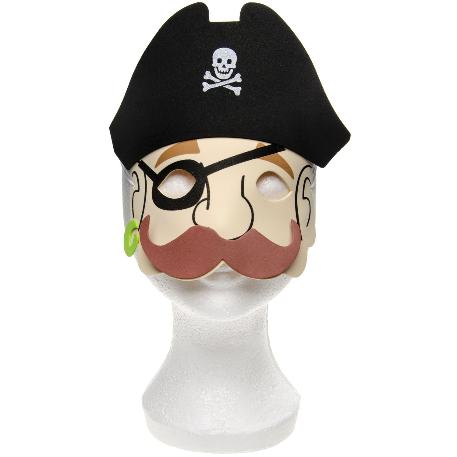 Schaummaske Pirat
