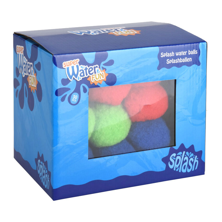 Wasserball-Pompom-Set, 30-teilig.