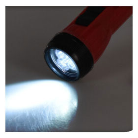 Taschenlampe mit Kabel, 15 cm