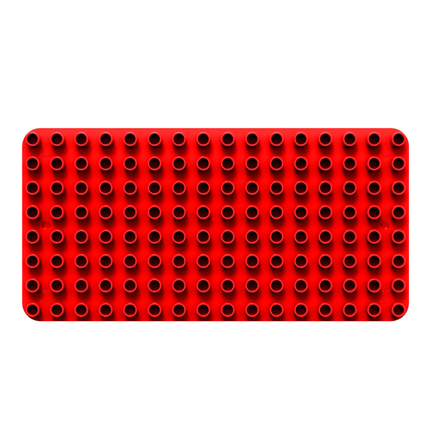 BiOBUDDi Grundplatte Rot