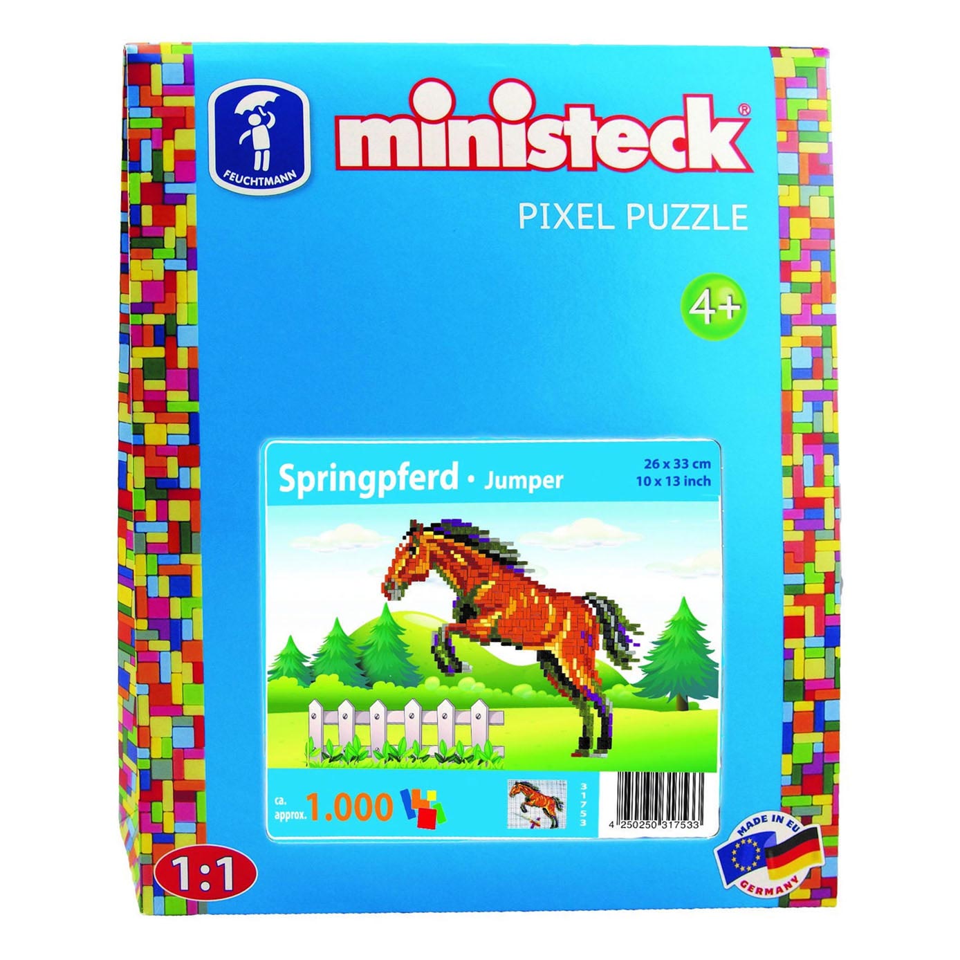 Ministeck Springpferd, 1000 Stk.