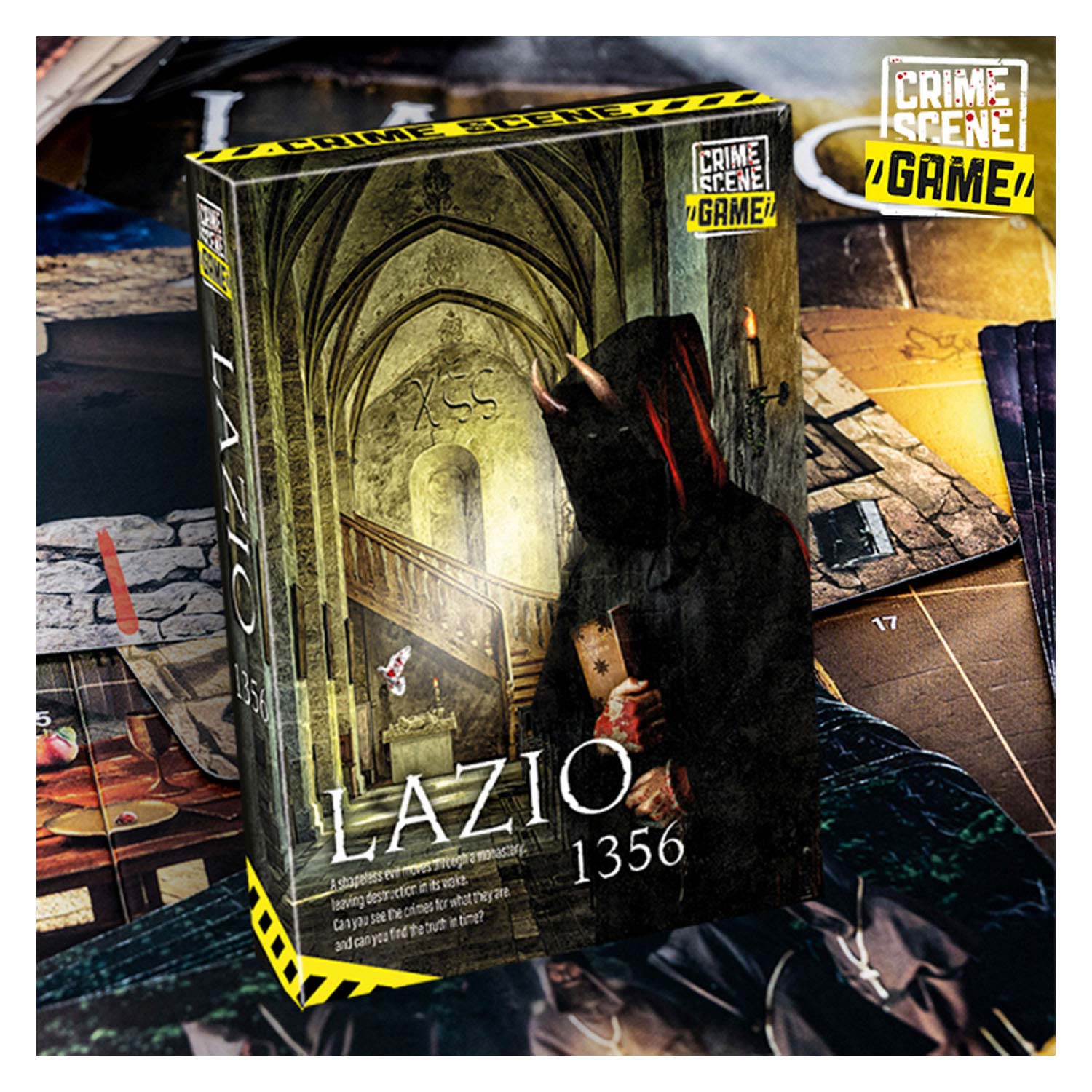 Crime Scene Lazio 1356 NL Brettspiel