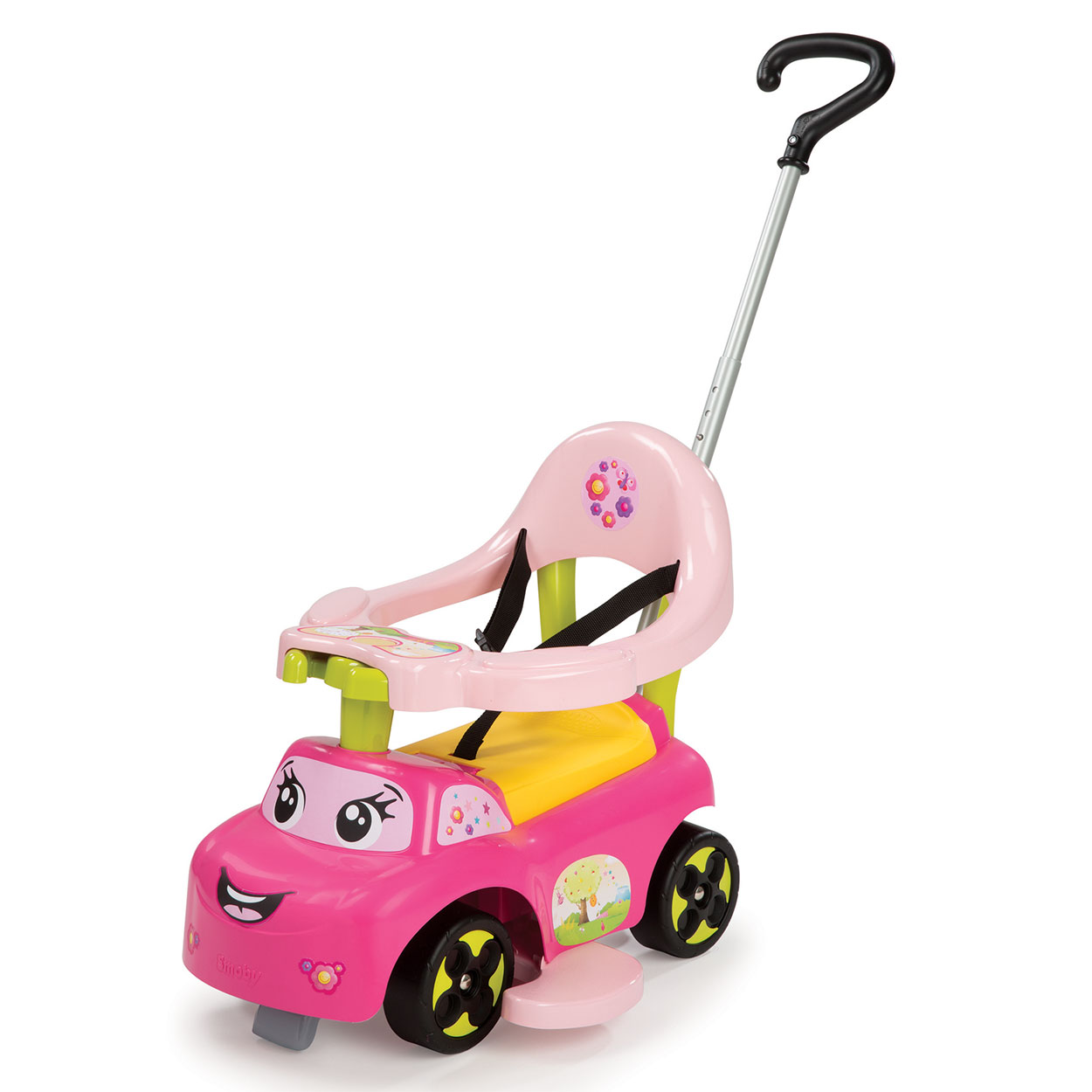 Smoby Loopauto Balade Roze online kopen Lobbes.nl