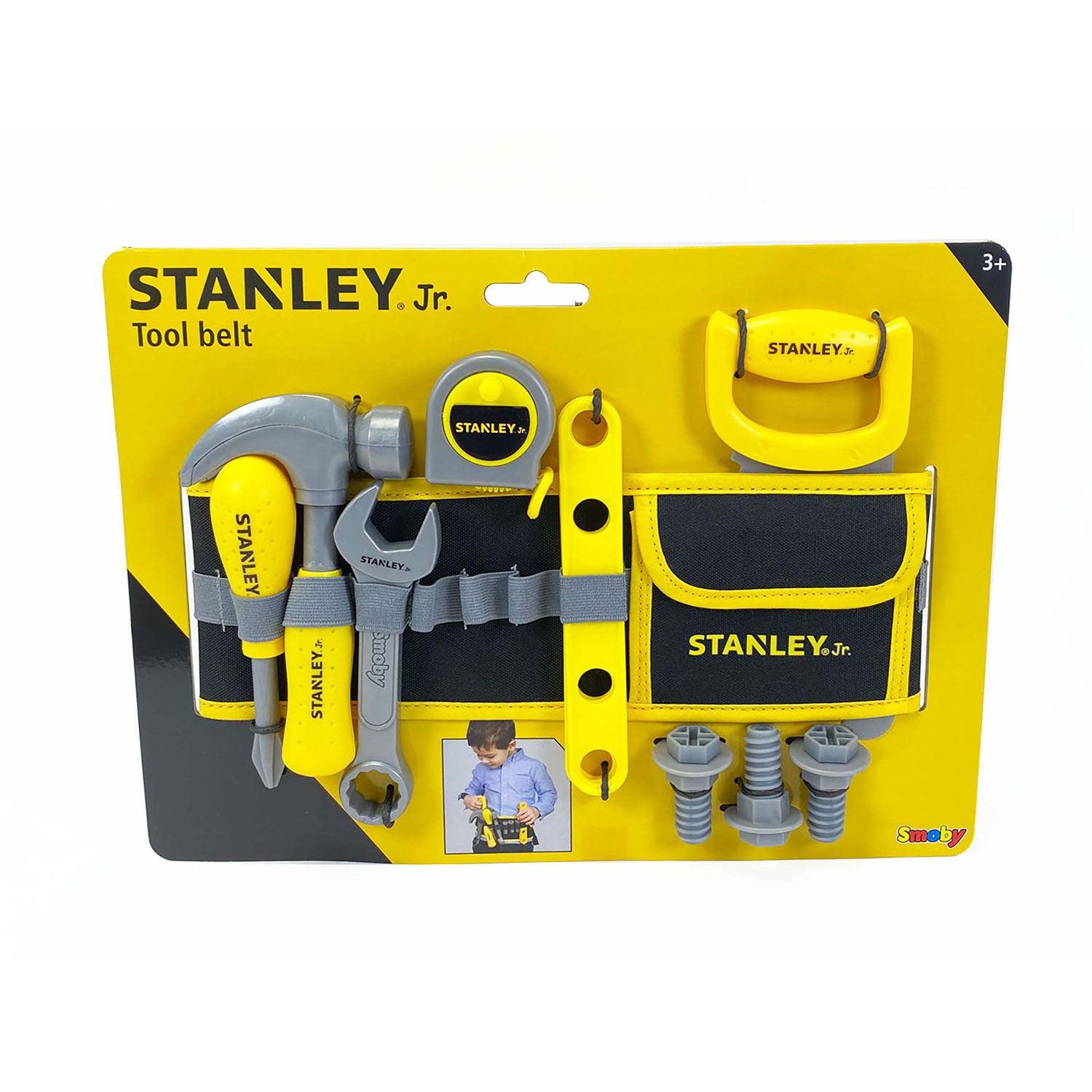 Smoby Stanley Werkzeuggürtel, 14-tlg.