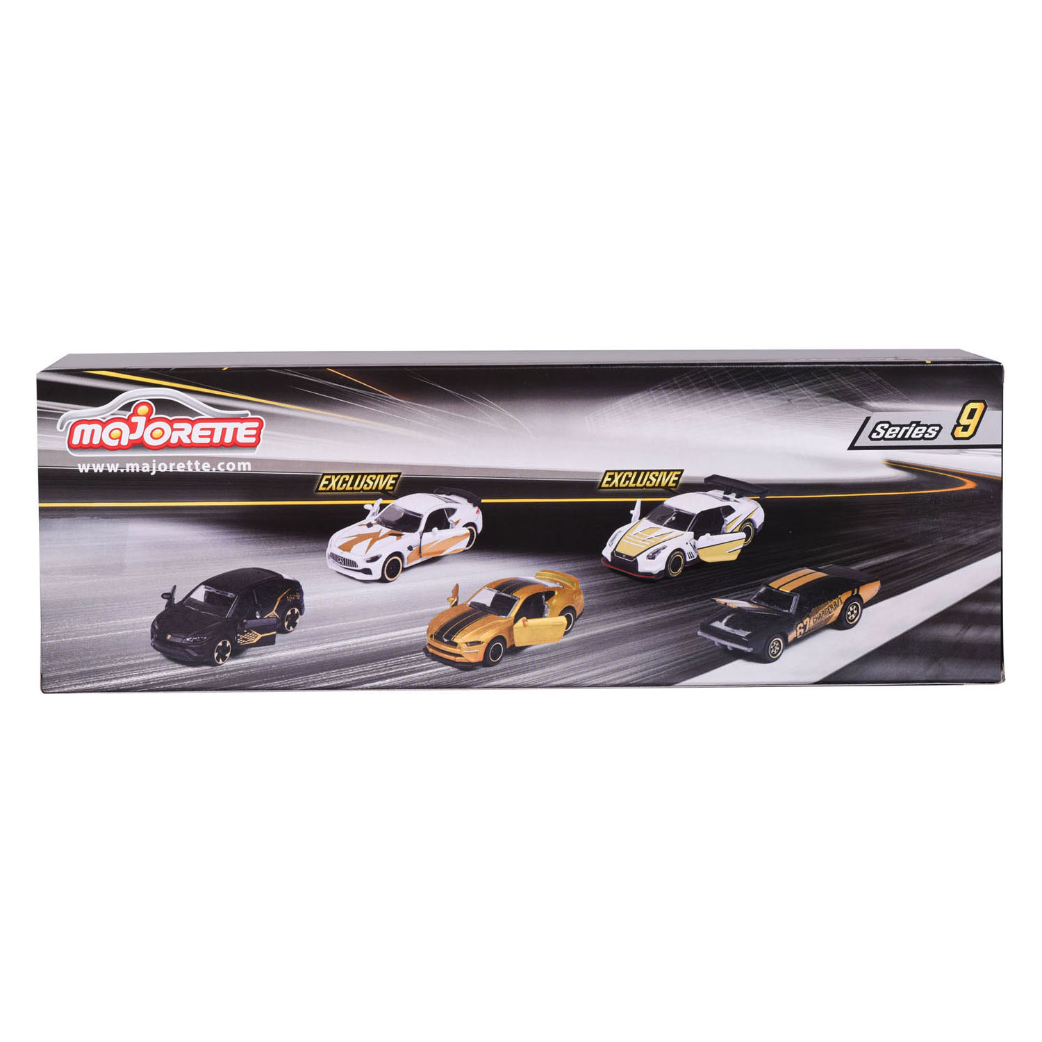 Majorette Limited Edition 9 Speelauto's Giftpack, 5st.