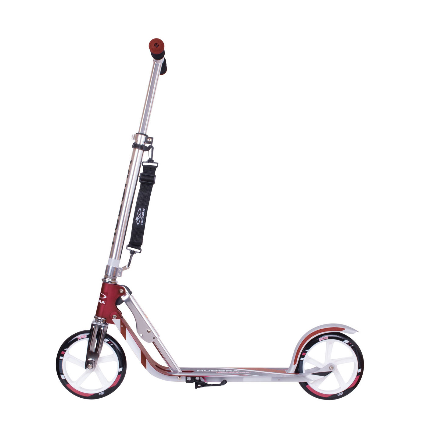 HUDORA Scooter BIG Wheel RX205 Scooter – Magenta/Silber